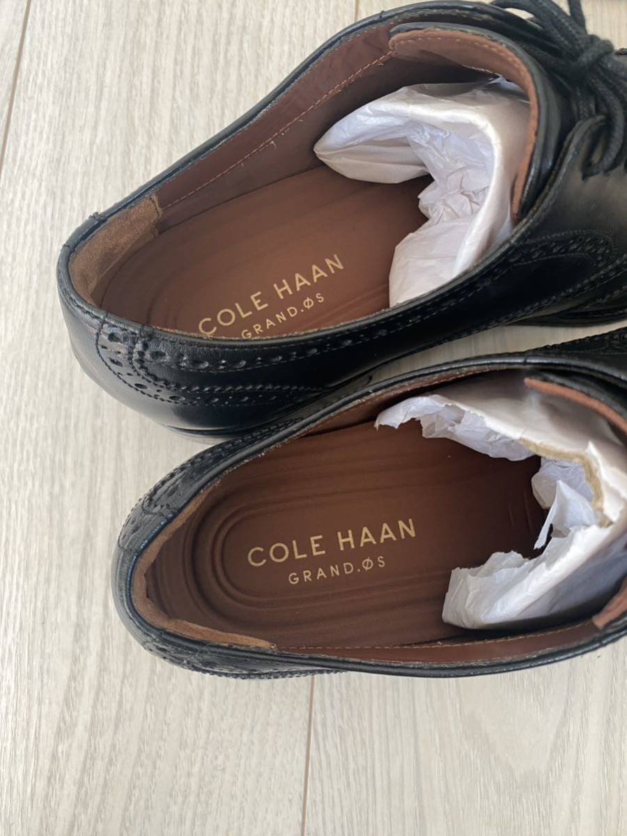 コールハーン Cole Haan ウィングチップ ブラック 黒 27cm-