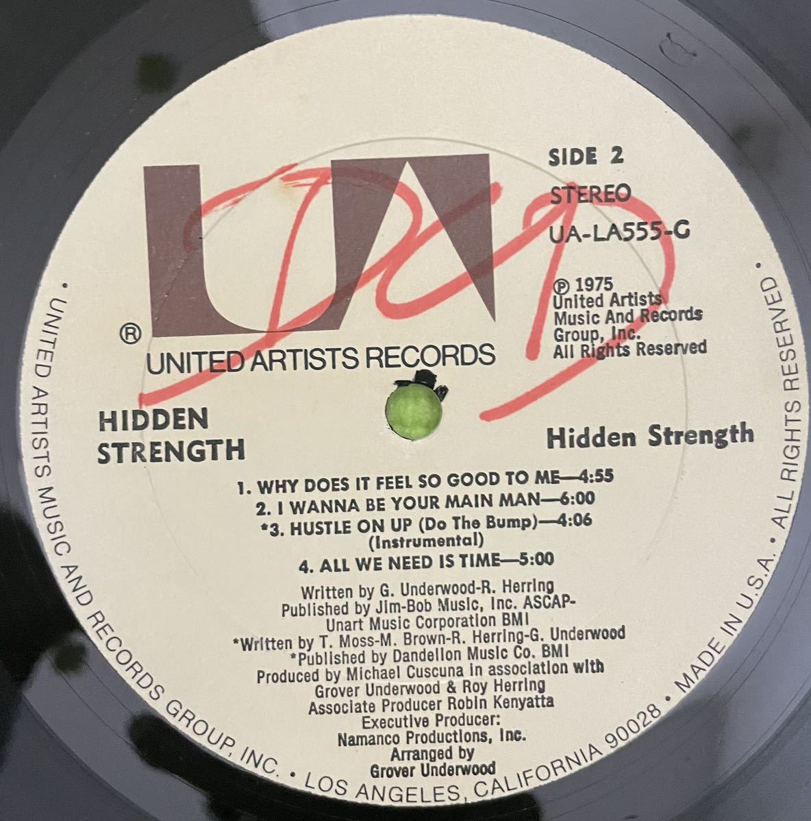 Soul funk raregroove record ソウル　ファンク　レアグルーブ　レコード　Hidden Strength Hidden Strength(LP) 1975_画像4