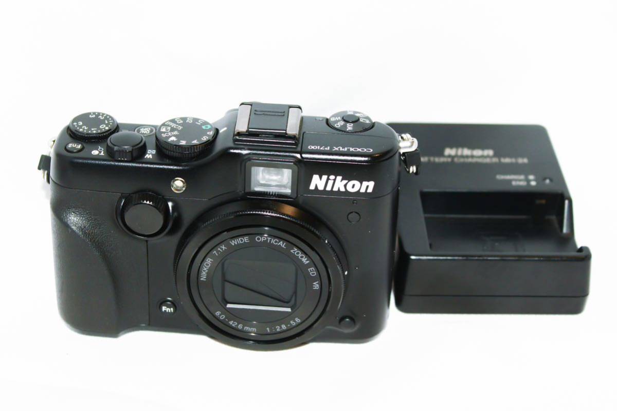 Nikon デジタルカメラ COOLPIX P7100 ブラック P7100BK(ニコン)｜売買