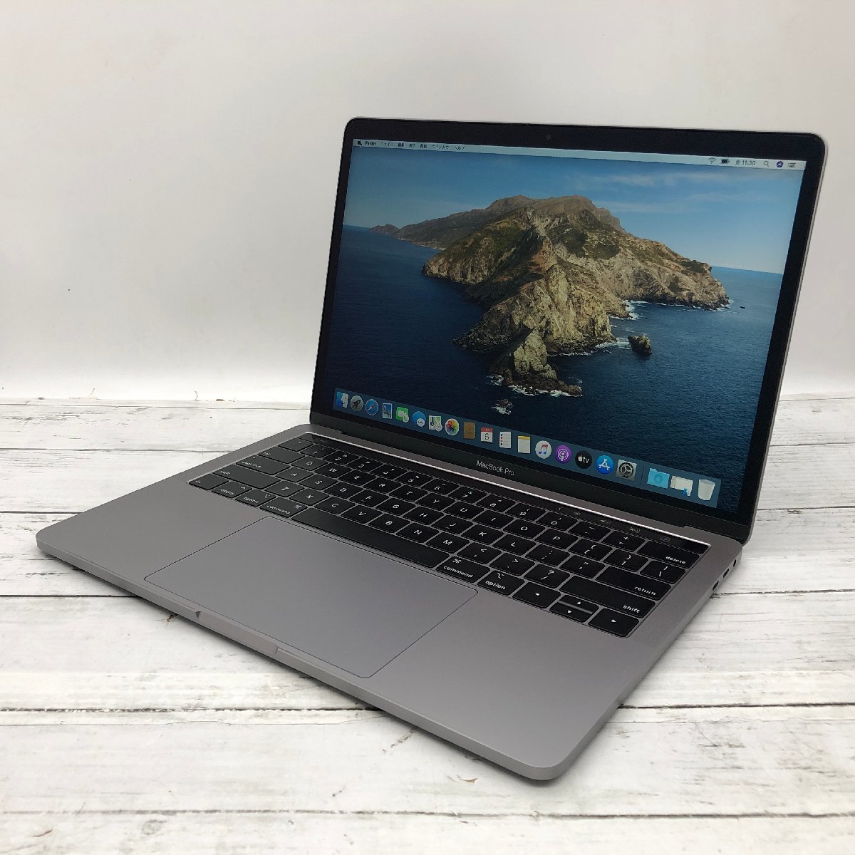 Apple MacBook Pro 13-inch 2019 Four Thunderbolt 3 ports Core i7 2.80GHz/16GB/256GB(NVMe) 〔A0130〕