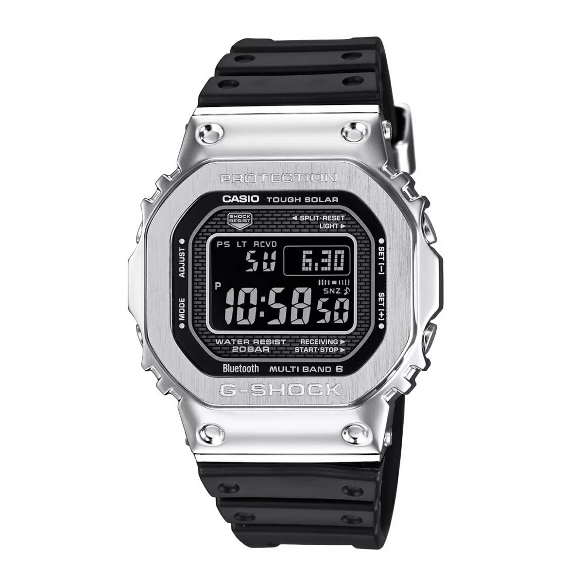 CASIO カシオ 腕時計 メンズ G-SHOCKジーショックデジタル 電波ソーラースマートフォンリンク GMW-B5000-1JF [国内正規品]