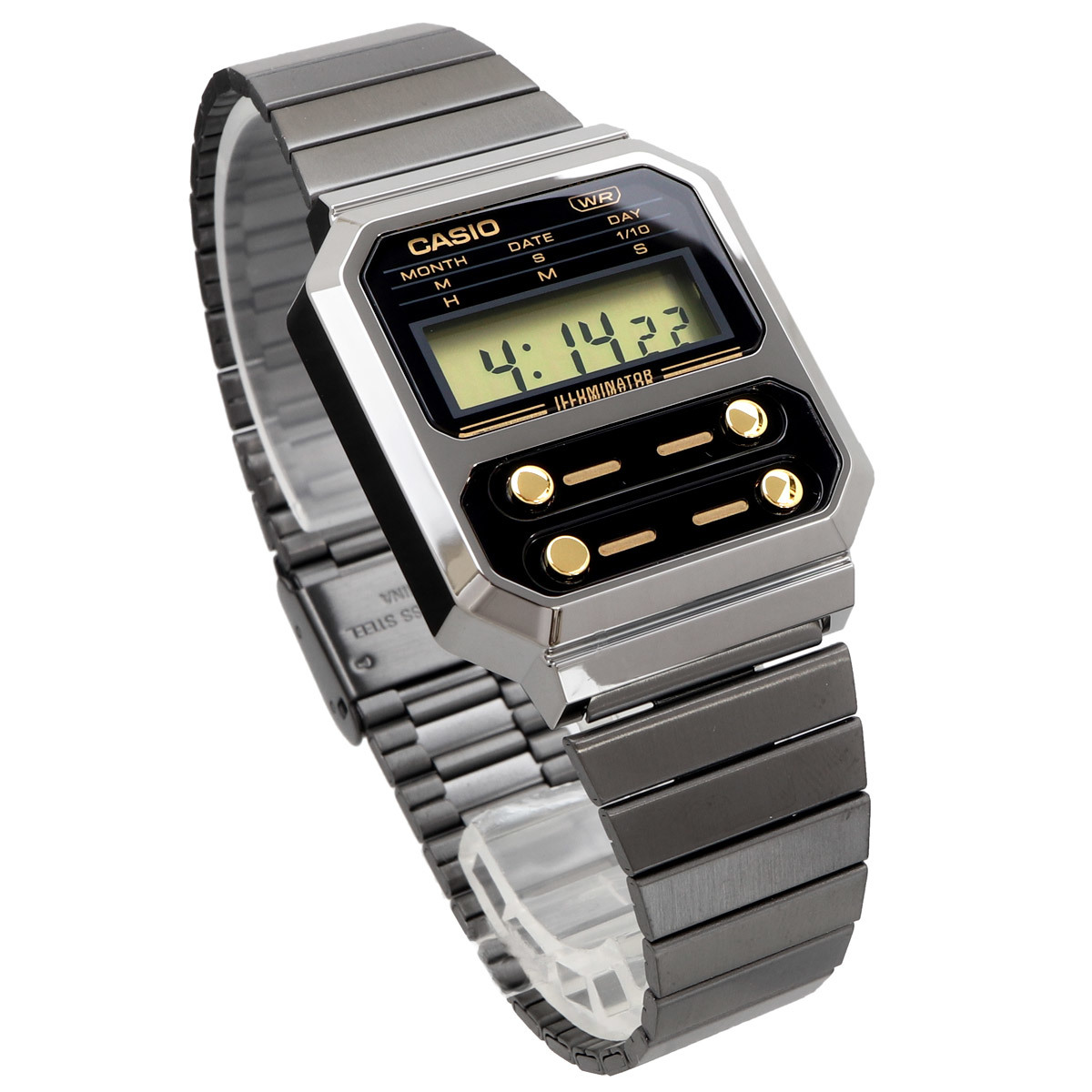 CASIO カシオ 腕時計 メンズ レディース チープカシオ チプカシ 海外モデル F-100復刻モデル デジタル A100WEGG-1A2_画像4