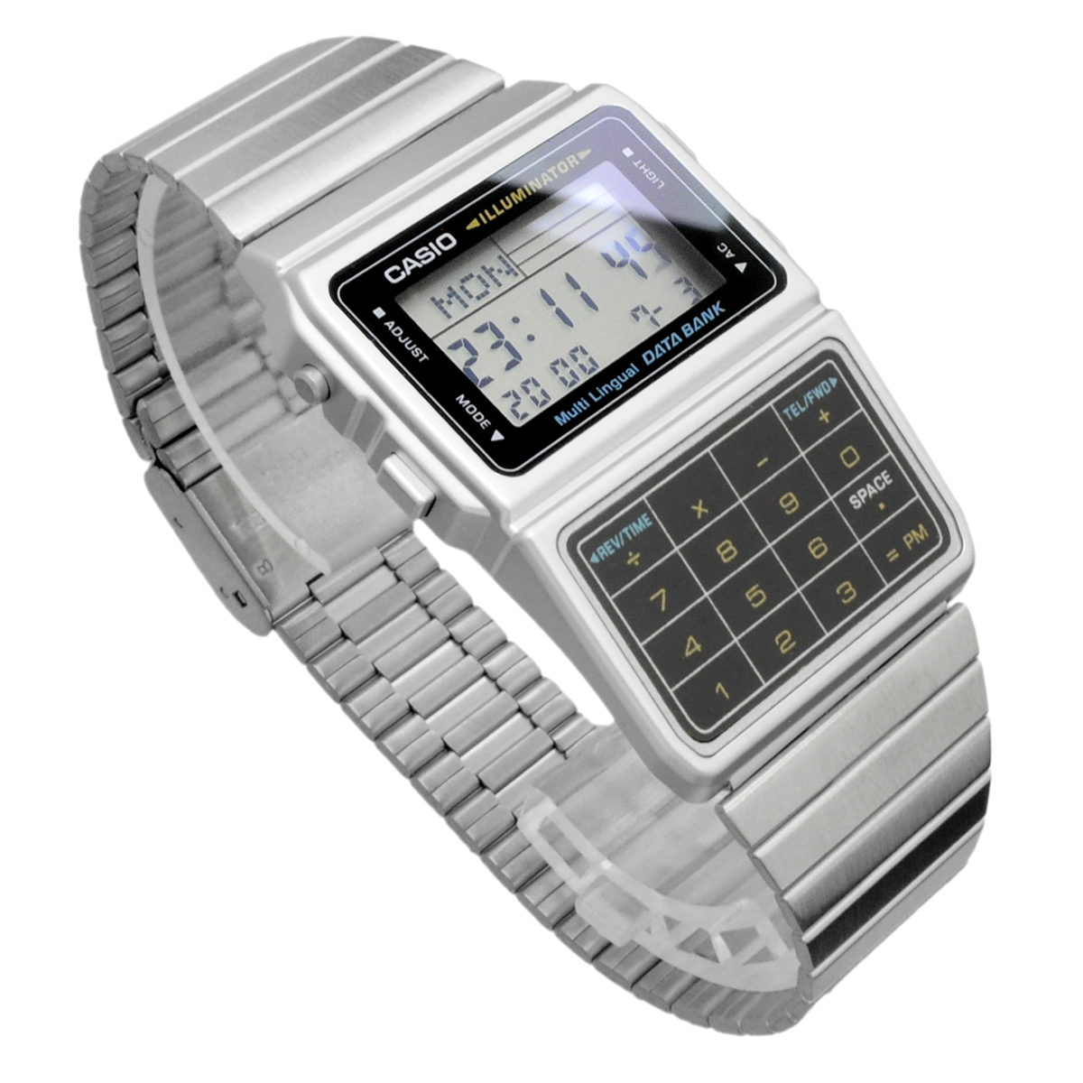 CASIO カシオ 腕時計 メンズ レディース チープカシオ チプカシ 海外モデル データバンク デジタル DBC-611-1_画像4