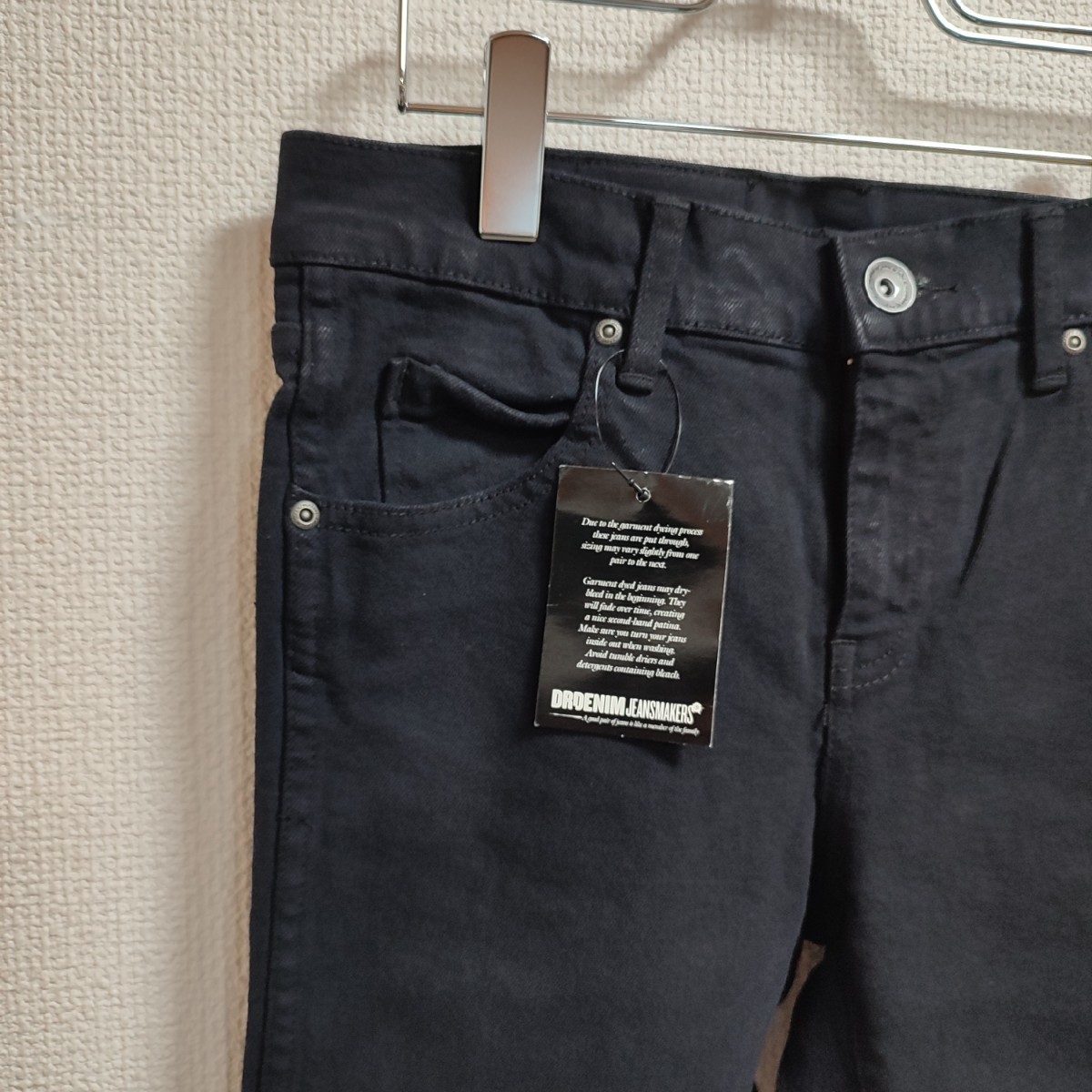 デニムパンツ　ブラック　DR.DENIM　BLACK　送料無料_画像3