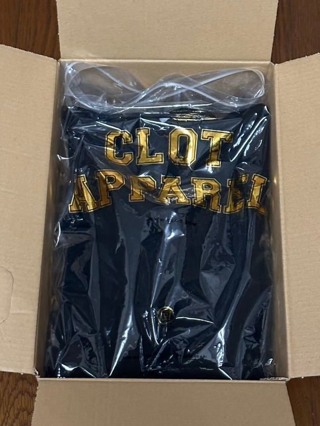 【Mサイズ】 CLOT x FRAGMENT Hoodie Black クロット フラグメント フーディー ブラック DUNK_画像4