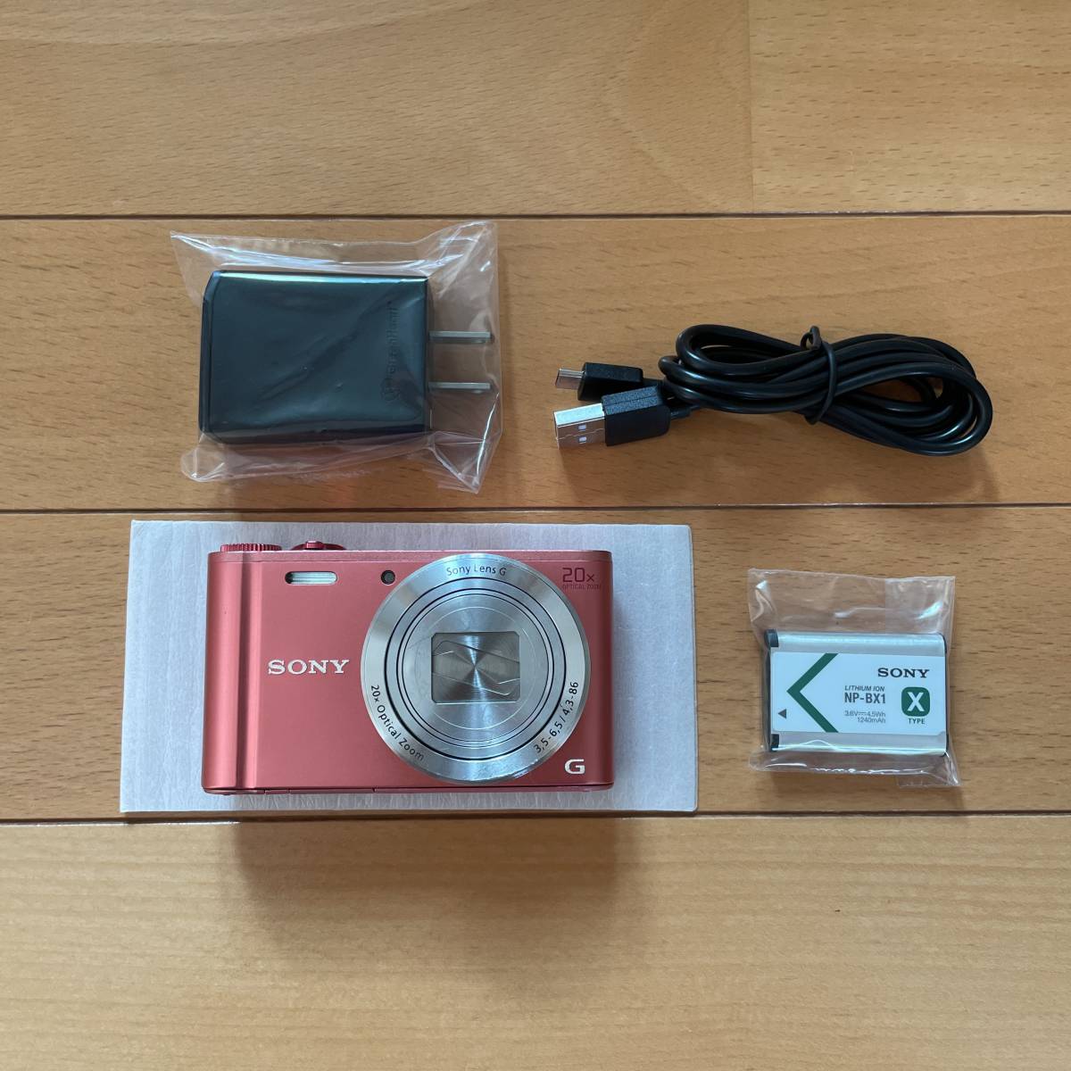 上品 ソニー コンパクトデジタルカメラ Cyber-shot ピンク DSC-WX350