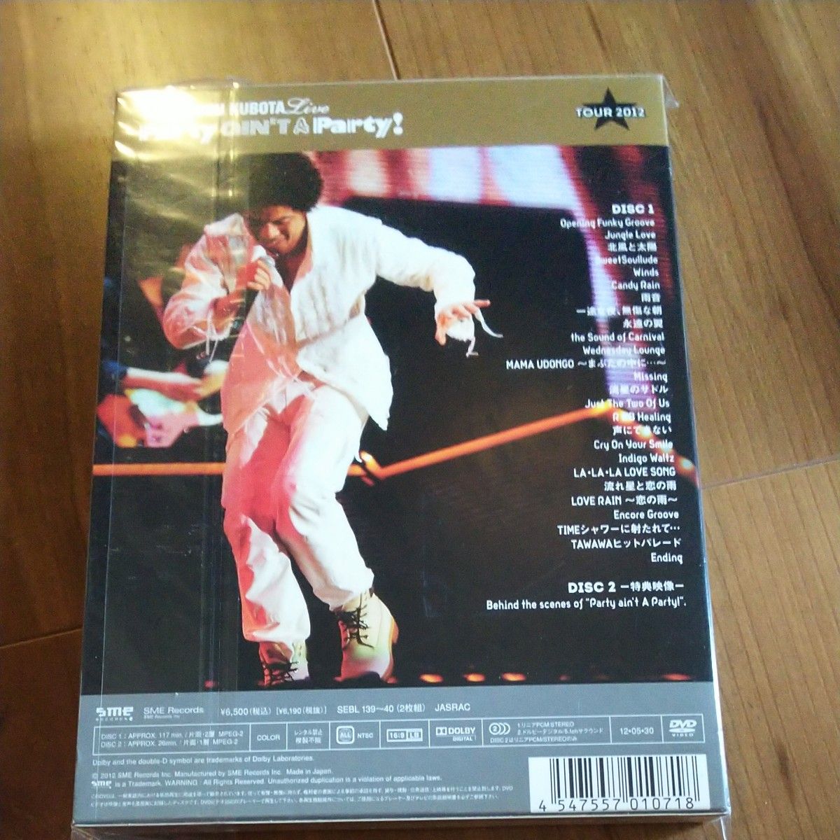 25th Anniversary Toshinobu Kubota Concert Tour 2012“Party aint A