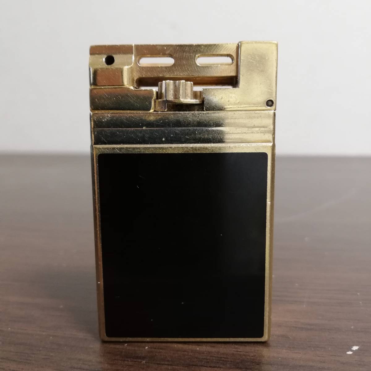 S.T.Dupont デュポン アーバン ローラー ライター ハンマーヘッド ブラック ゴールド 喫煙具_画像2
