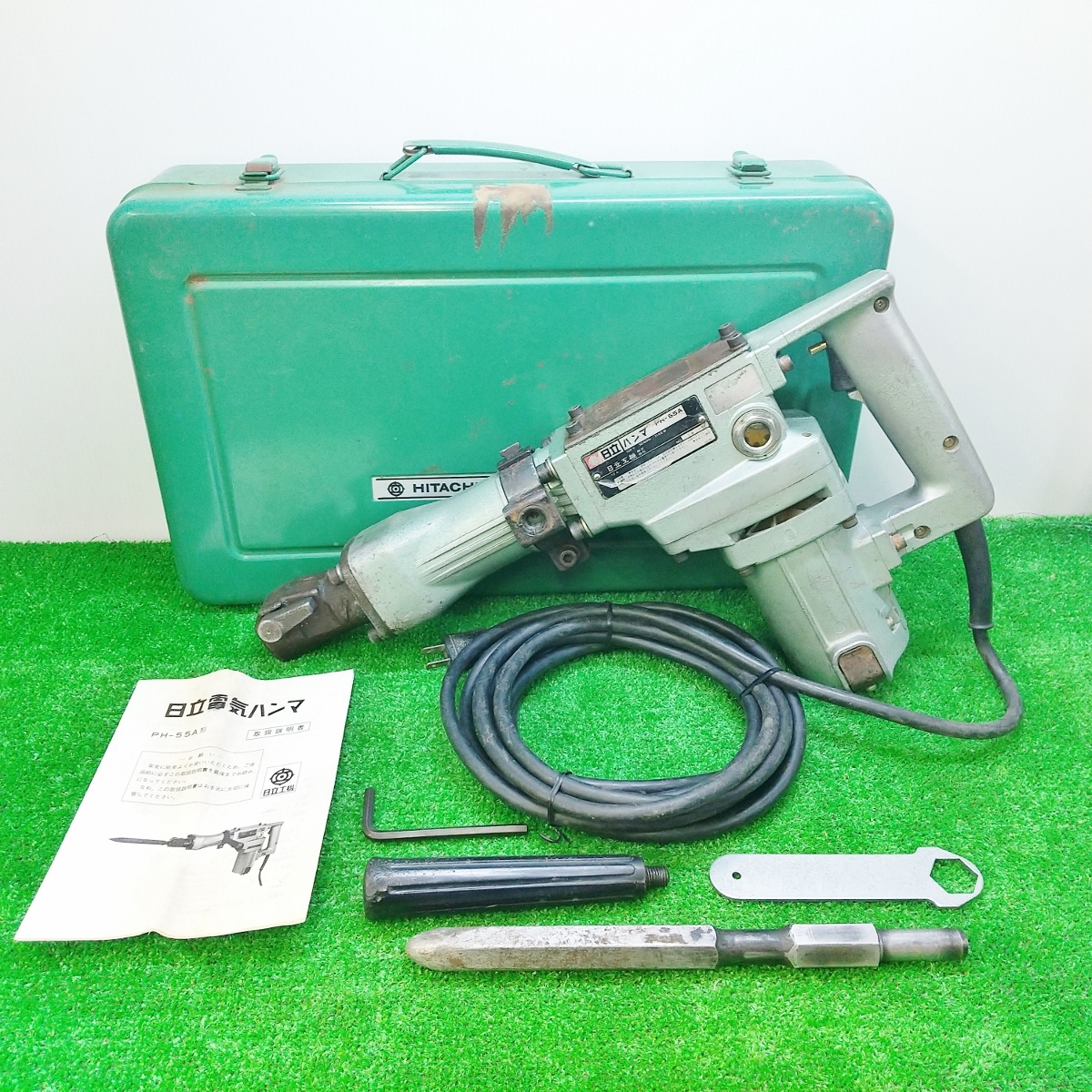 最安値 中古 HITACHI 日立 電気ハンマー PH-55A 電動ハンマー 最安値 中古 HITACHI 日立 電気ハンマー PH-55A 電動ハンマー