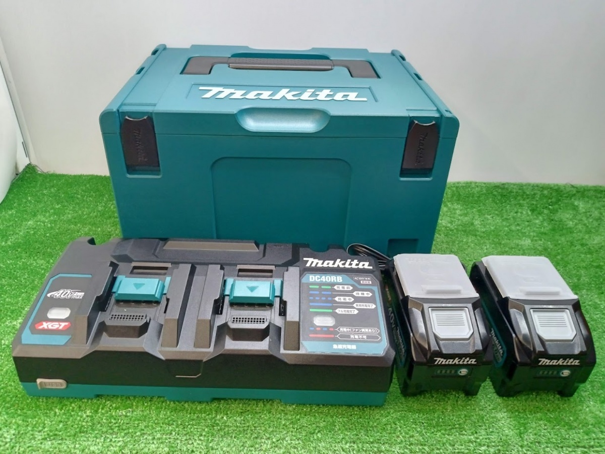 makita マキタ パワーソースキット XGT6 A-72039 バッテリー BL4050F ×2本 急速充電器 DC40RB