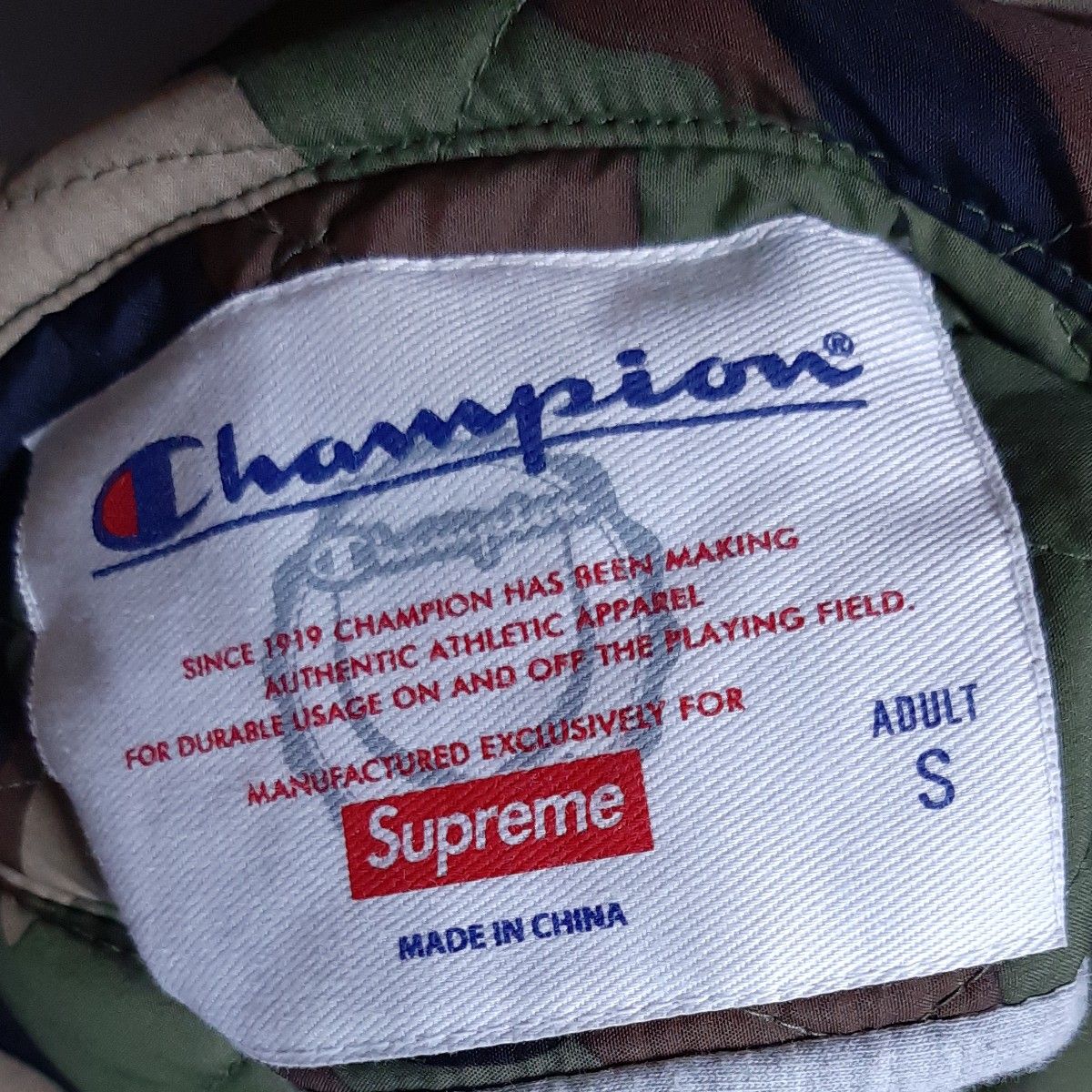 Supreme Champion シュプリーム チャンピオン リバーシブル コラボ