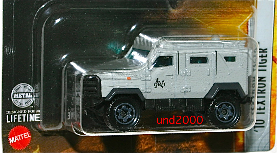 Matchbox ジュラシックワールド 2010 Textron Tiger テクストロン タイガー ジュラシックパーク Jurassic World マッチボックス_画像2