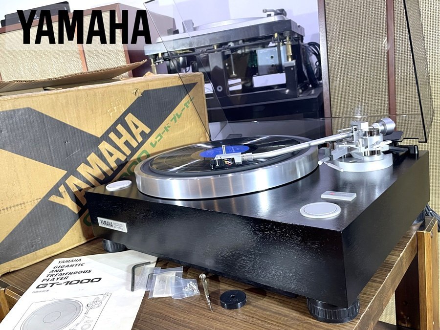 ヤフオク! - 美品 YAMAHA GT-1000 レコードプレーヤー 純...