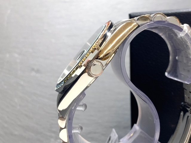 新品 腕時計 正規品 TECHNOS テクノス クオーツ アナログ腕時計 ステンレス 3気圧防水 カレンダー シルバー ブラック メンズ プレゼント_画像5