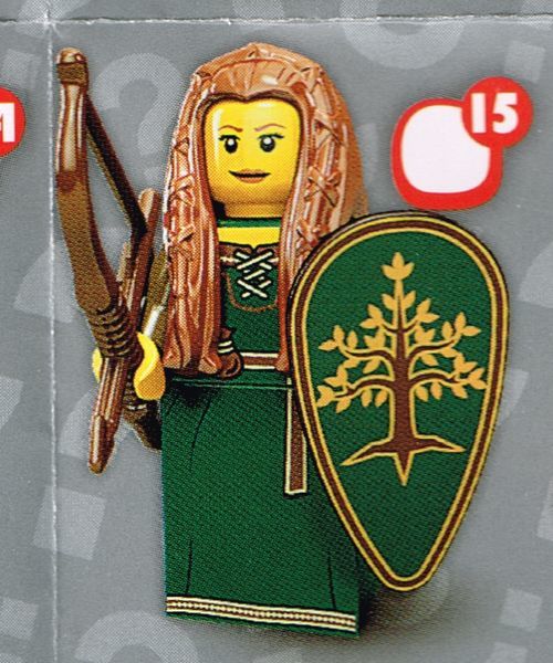 ■LEGO Minifigures Series 9/Forest Maiden/レゴミニフィギュアシリーズ9/森の乙女■_サンプル画像