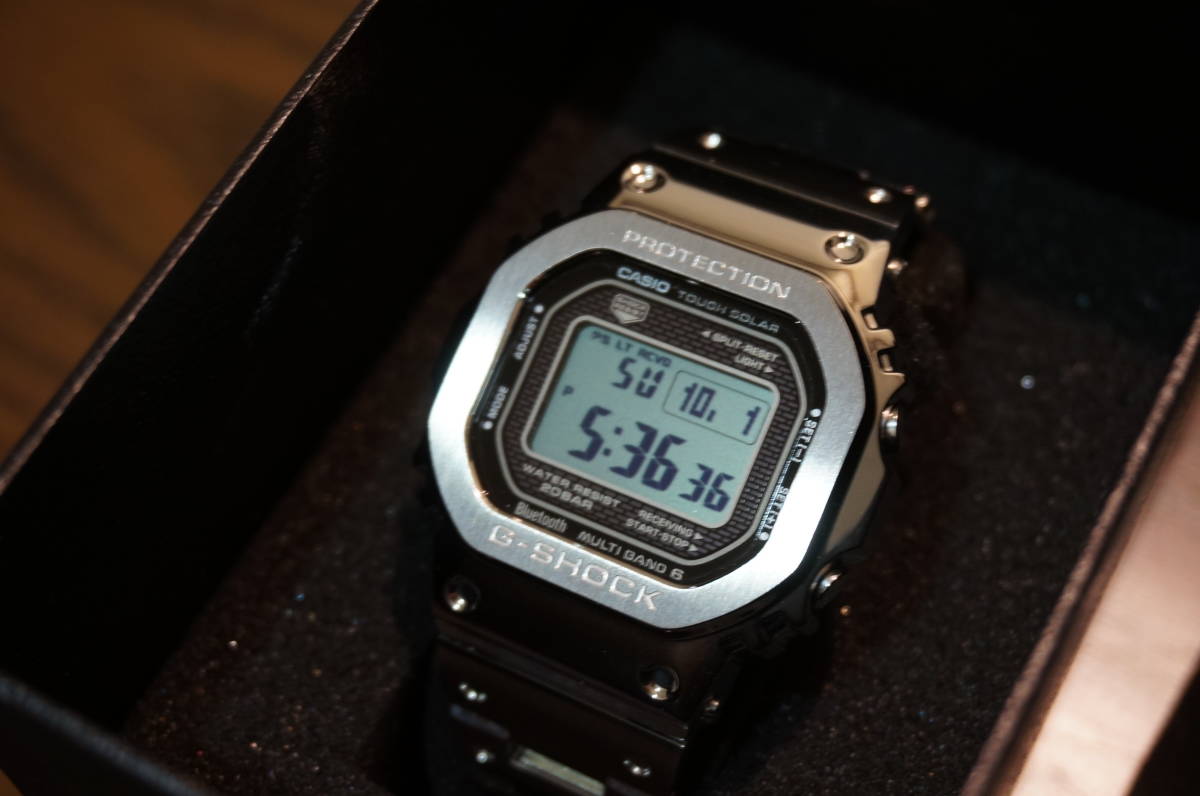 海外輸入】 ☆カシオG-SHOCK☆ORIGIN☆GMW-B5000D-1JF☆タフソーラー