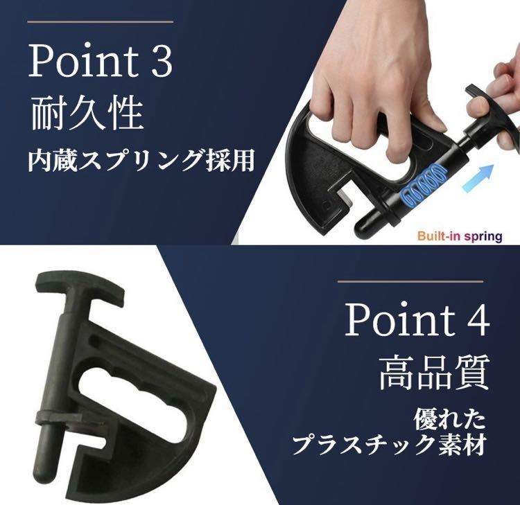 662 タイヤチェンジャー　2個セット　ビードヘルパー　交換　パンク修理　整備　取付け　組み立て　ホイール　クランプ　扁平　交換_画像4