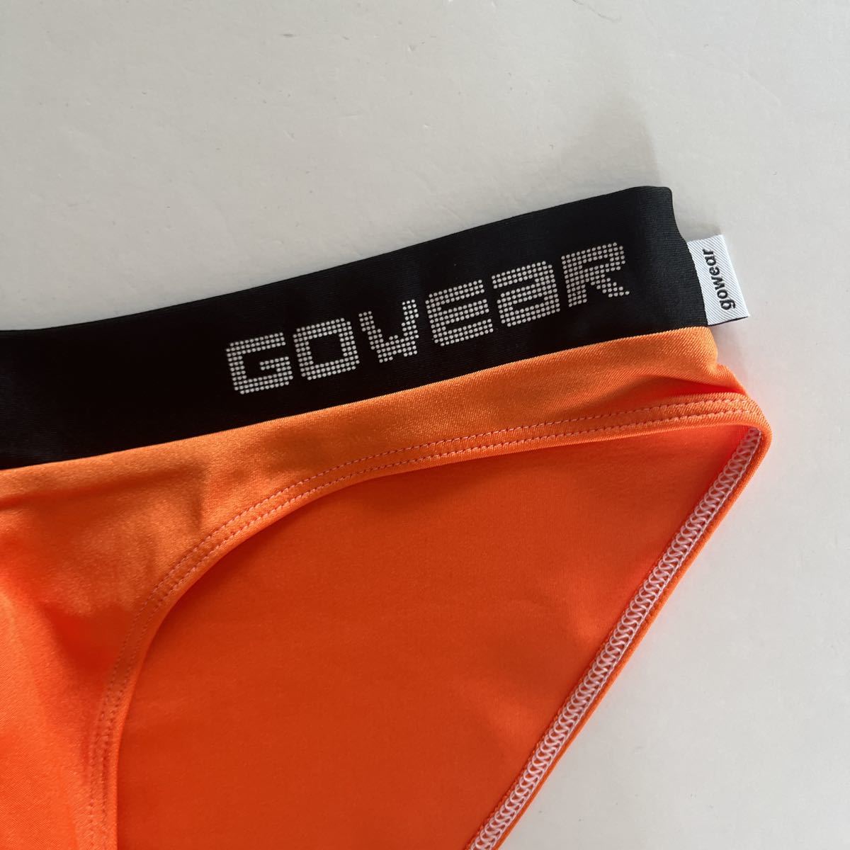 gowear Vシェイプビキニ ACTIVE オレンジ　L メンズビキニ　スーパーローライズ メンズインナーウエア　男性ビキニ　男性下着_画像2