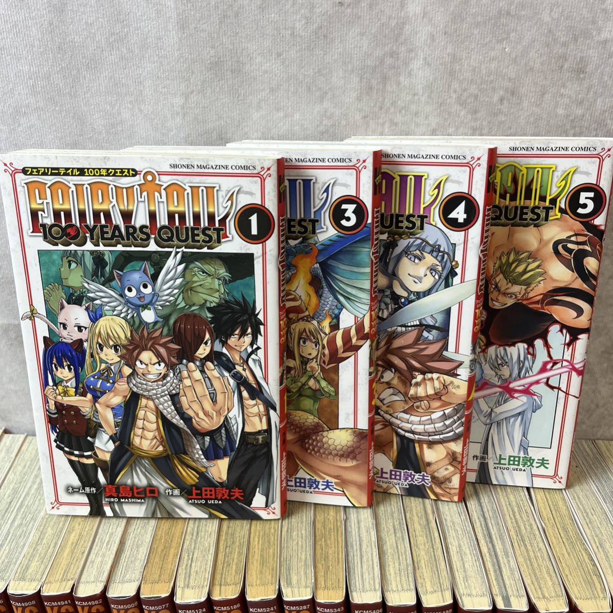 フェアリーテイル FAIRYTAIL 1-63 漫画 完結 真島ヒロ 関連本 100年クエスト 巻抜けあり 64冊セット マンガ 全巻セット