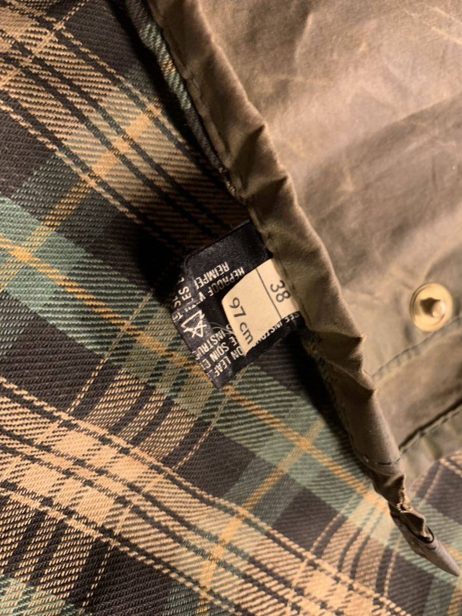□ MADE IN ENGLAND BARBOUR Gamefair 38バブアー ゲームフェア □ MADE IN ENGLAND BARBOUR Gamefair 38バブアー ゲームフェア