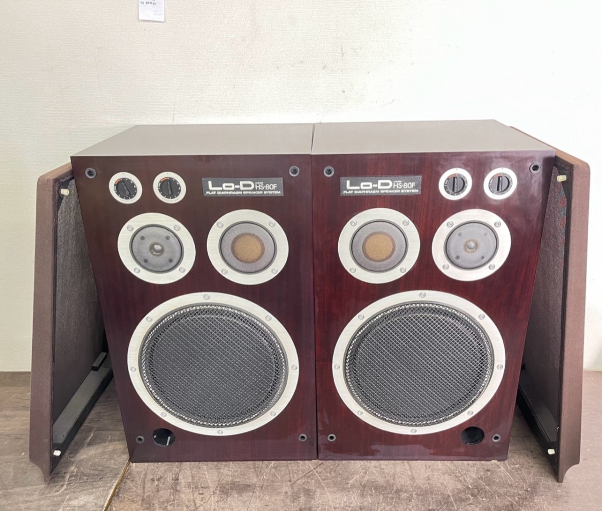 Yahoo!オークション - 極美品 Lo-D スピーカーペア HS-80F Yahoo!オークション - 極美品 Lo-D スピーカーペア HS-80F