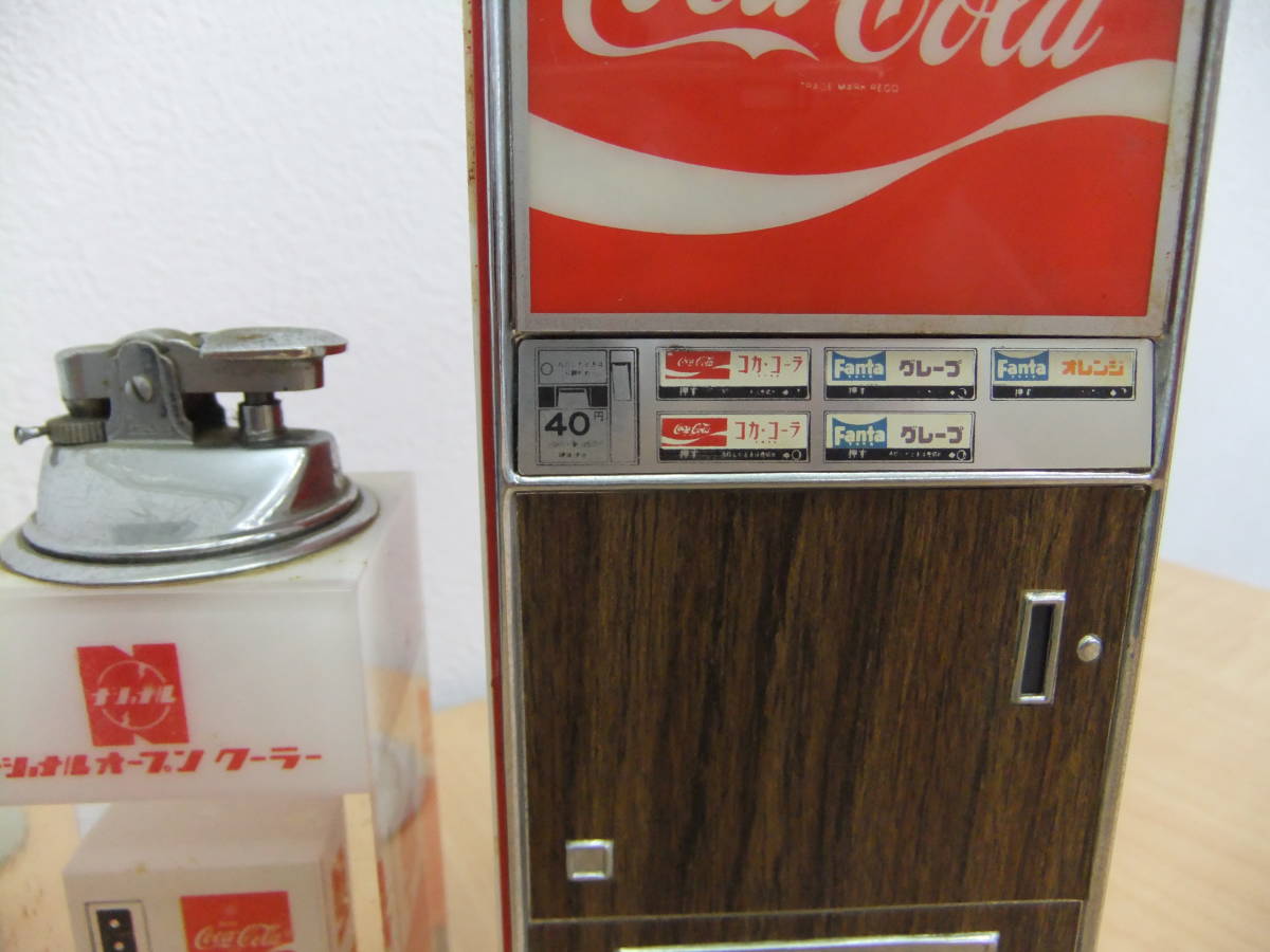 【48585】コカ・コーラ　レトロ　自販機型　ライター_画像5