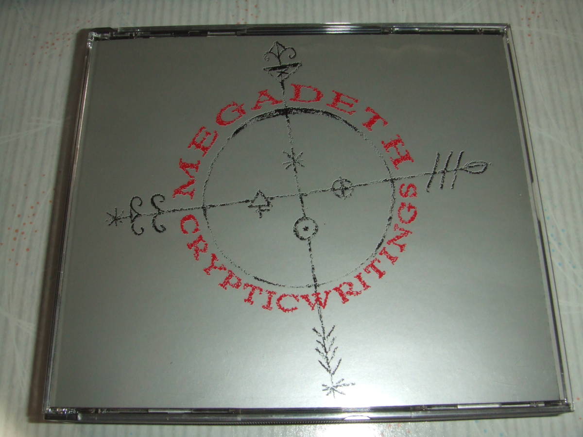 ２枚組国内盤CD★メガデス★CRYPTIC WRITINGS+LIVE TRAXⅡ★MEGADETH 程度良好で送料無料_画像1