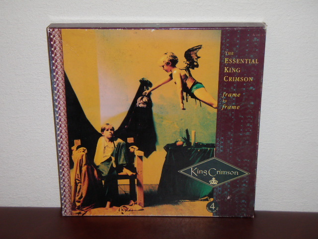◆ 激レア プログレ 大型 CD BOX キングクリムゾン The Essential King Crimson Frame By Frame 日本語 英語 解説書付き ◆ _画像1