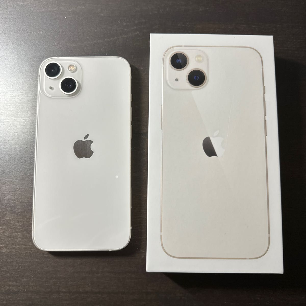 iPhone 13 128GB スターライト 新品同様 simフリー 即日発送可能