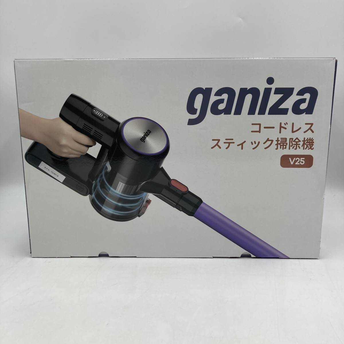 【通電確認済】コードレス掃除機 28000pa Ganiza サイクロン 掃除機 軽量 コードレス/Y11230-B3