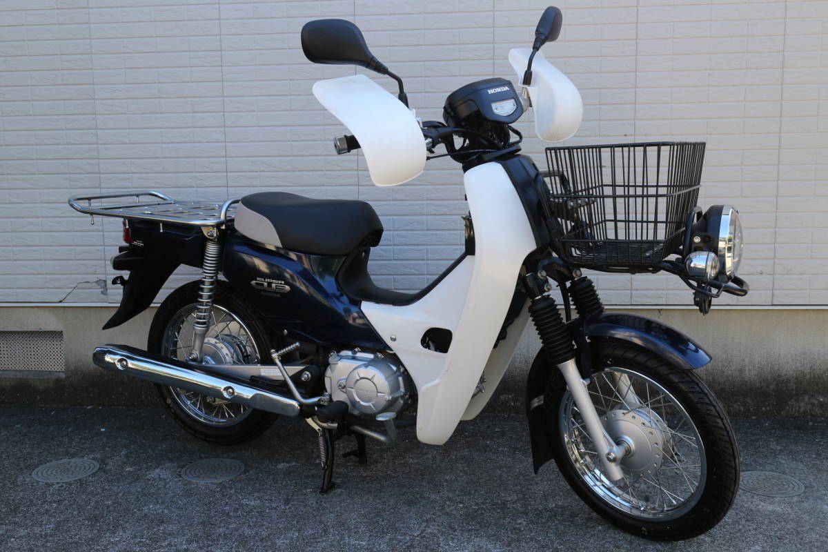 ○スーパーカブ50 プロ AA04 走行389㎞ ほぼ新車です カブプロ FI セル