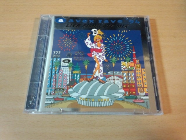 CD「avex rave '94 DJ LIVE SIMULATE MIX」エイベックスレイヴ●_画像1