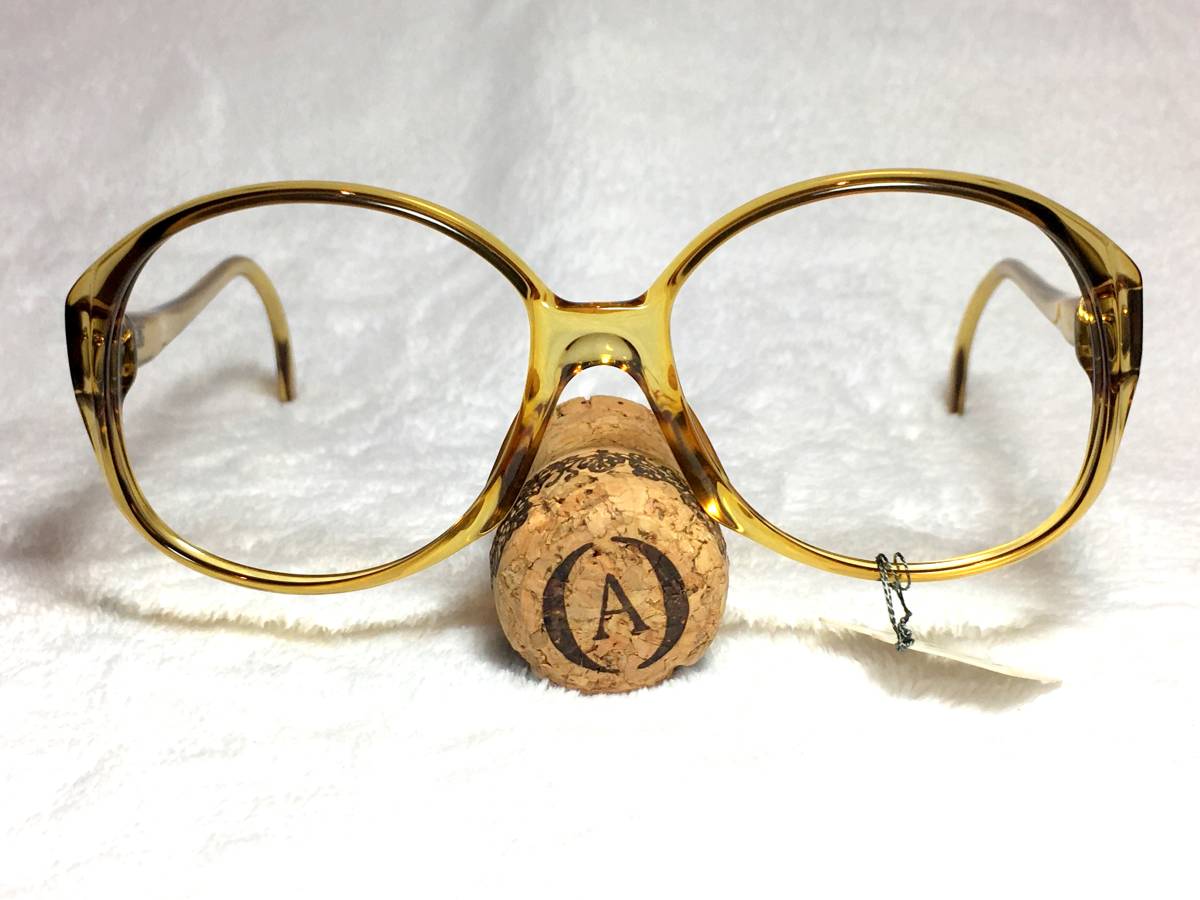 デッドストック MARWITZ セル 眼鏡 415 ベージュ クリア PORTRAIT パリ型 ドイツ製 ビンテージ 未使用 薄茶 マルヴィッツ フレーム レトロ_画像10