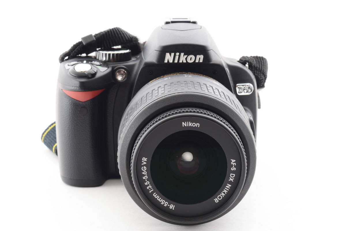 ニコン Nikon D60 10.2mp デジタル一眼レフ / AF-S DX NIKKOR 18-55mm f3.5-5.6G VR 1996726