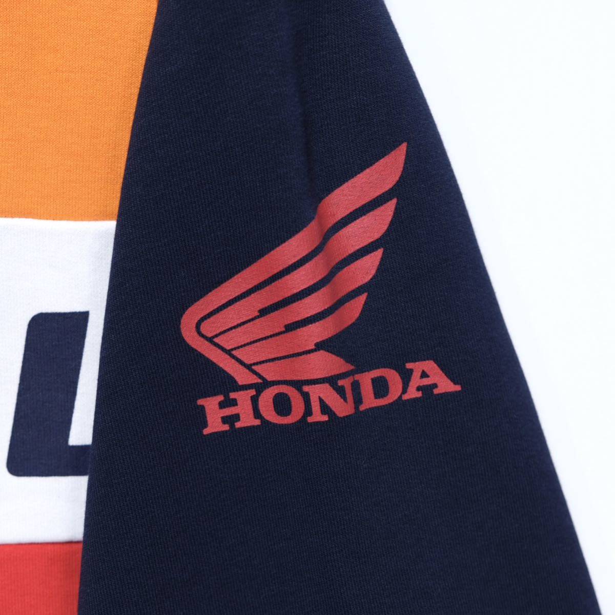 【送料無料】Repsol Honda(レプソル ホンダ)/2018 フーディー/ジップパーカー/HRC/MotoGP/モトGP/バイク/ロゴプリント/Lサイズの画像4