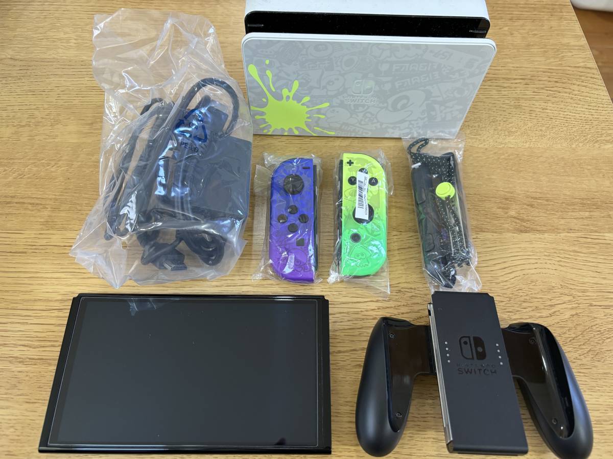 超美品】Nintendo Switch（有機ELモデル） スプラトゥーン3