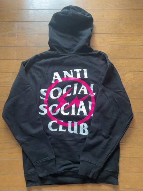 Mサイズ：Anti Social Social Club × FRAGMENT DESIGN パーカー フラグメント アンチソーシャルソーシャルクラブ