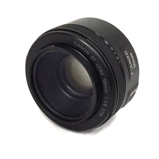 良品】キャノン レンズ EF LENS 50mm 1:1.8 STM Canon 単焦点レンズ -