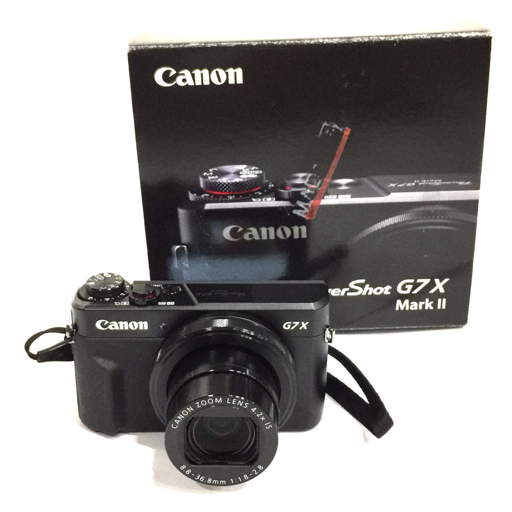 激安商品 1円 Canon PowerShot G7X MarkII コンパクトデジタルカメラ