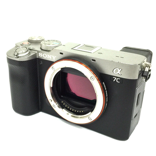 1円 SONY a7C ILCE-7C ミラーレス一眼レフ デジタルカメラ ボディ 本体 動作確認済み L051402