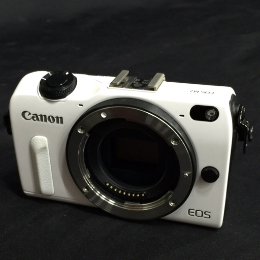 Canon EOS M2 ミラーレス一眼カメラ ボディ ホワイト 1800万画素 Wi-Fi