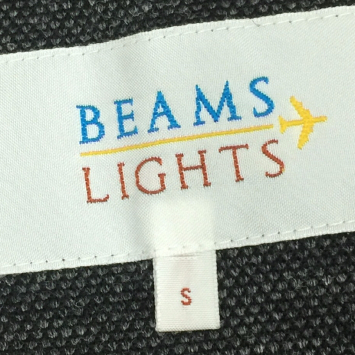 ビームスライツ サイズ S 長袖 ジャケット フロントボタン アパレル アウター メンズ グレー系 BEAMS LIGHTS_画像6