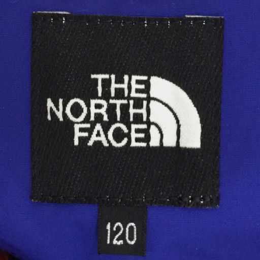 ザ ノースフェイス サイズ 120 長袖 ジップアップ スクープジャケット NPJ62275 キッズ アウター ブルー 青_画像4