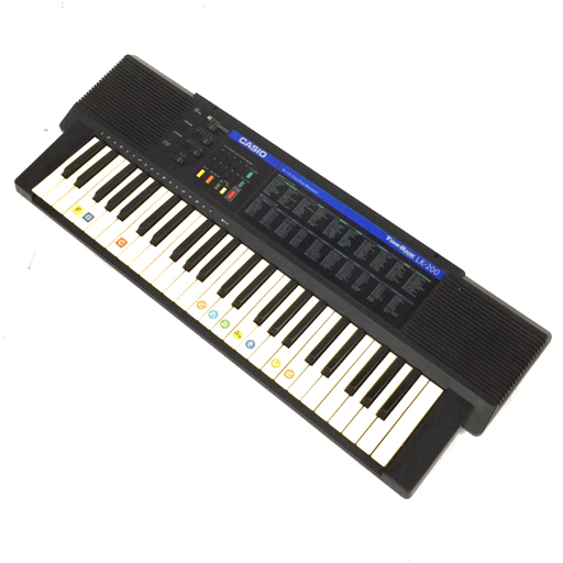 CASIO LK-200 TONE BANK keyboard electrification has confirmed accessory equipped Casio 