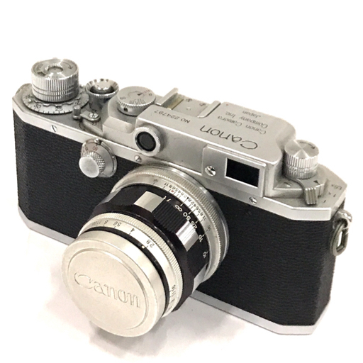愛用 Canon レンジファインダー LENS 50mm F2.8 フィルムカメラ