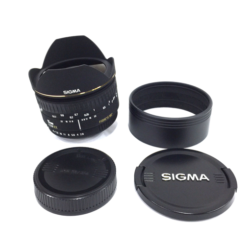 SIGMA 15mm 1:2.8 EX FISHEYE for SA/KPR 一眼 オートフォーカス