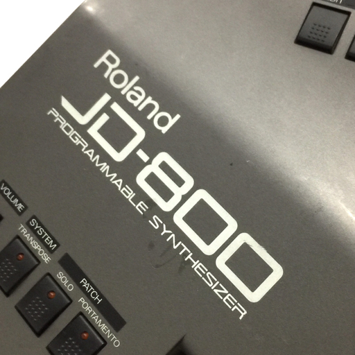 1円 Roland JD-800 PROGRAMMABLE SYNTHESIZER ローランド シンセサイザー_画像9