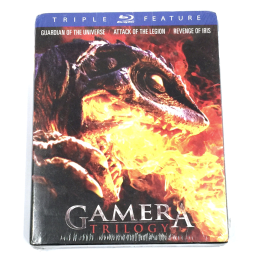 新品同様 ガメラ トリロジー 平成版 ガメラ 3部作 輸入盤 Blu-ray 未使用品 GAMERA TRILOGY_画像1