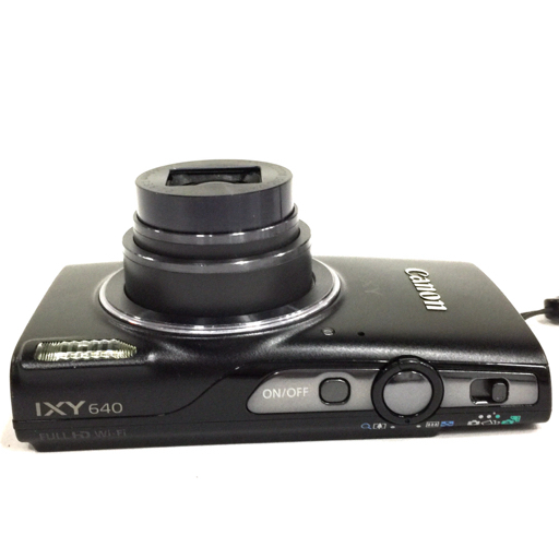 1円 Canon IXY 640 4.5-54.0mm 1:3.6-7.0 コンパクトデジタルカメラ ブラック 動作確認済 C111813_画像3