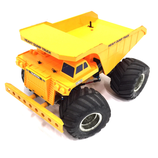 1円 タミヤ HEAVY DUMP TRUCK 1/24 電動RC ヘビーダンプ 本体のみ TAMIYA GF-01 シャーシ おもちゃ ラジコン_画像1